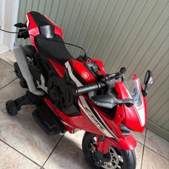 Electric chargeable kids motorbike