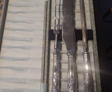 Vintage Newbridge Silverware Silver plated Carver set
