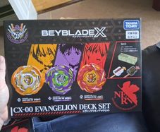 beyblade x eva evangelion decks set anime manga new 2026