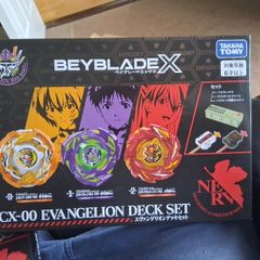 beyblade x eva evangelion decks set anime manga new 2026