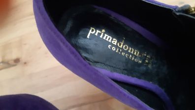 Purple Suede Ankle Boots TKMaxx