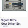 SIGNET Gear Driver set Image 3
