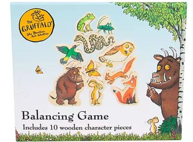 Brand New Gruffalo Balancing Game Includes 10 Wooden Character Pieces - RRP - 13.00 - Sterling - 15.99 - Euro