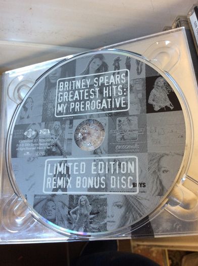 Britney Spears. My Prerogative. Greatest Hits Limited Edition Double Disc On CD.