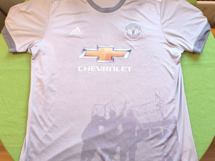 2017/18 Manchester United Adidas Third Jersey Size 2xl Adults