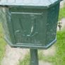 Cast Iron Freestanding Pole Post Box Image 9