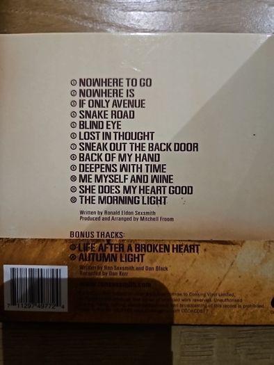 Ron Sexsmith -  Forever Endeavour.