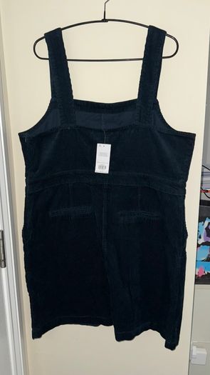 Dorothy Perkins Solid Corduroy Pinafore Dresses