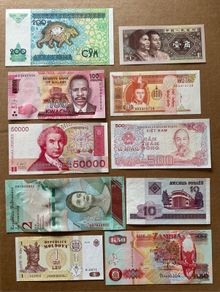 10 Mixed Banknotes