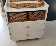 Changing table and drawers