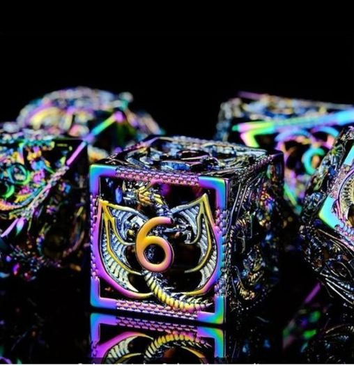 D&D dice set