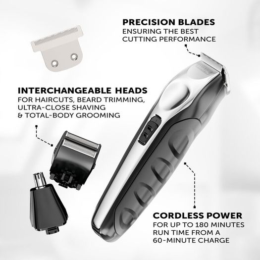 Wahl Trimmer Kit 8 in 1 Functions Cordless