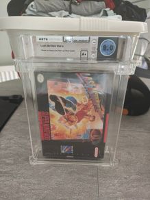 Wata graded sealed SNES rare last action hero