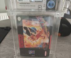 Wata graded sealed SNES rare last action hero