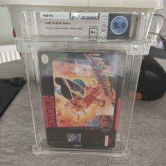 Wata graded sealed SNES rare last action hero