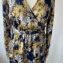 dress Bnwt ichi dress navy floral print dress size small 10/12 Image 3
