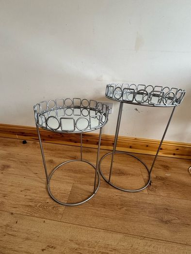 Two side tables
