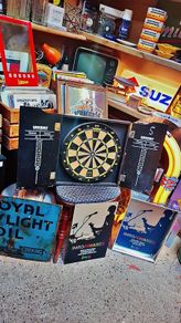 Winmau MVG dartboard cabinet