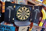 Winmau MVG dartboard cabinet