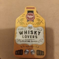 SET of whiskey lovers playing cards