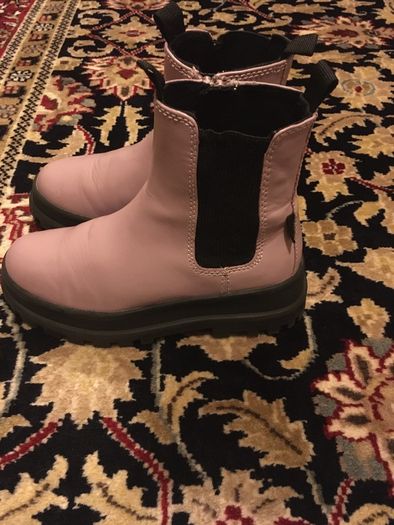 Zara Leather Boots size EU-33, UK-1