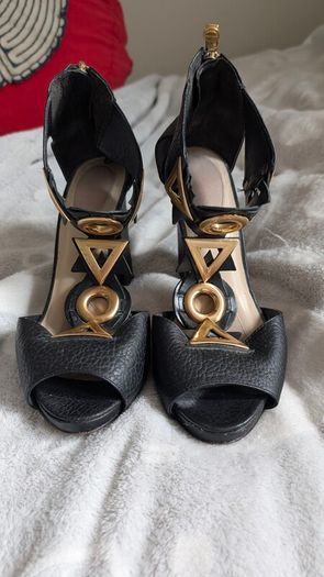 Selection of ladies high heel shoes size 38