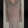 dress Bnwt mink shade cowl neckline dress size medium Image 10