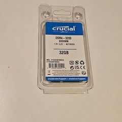 Crucial 32 Gb Ddr4-3200 Sodimm