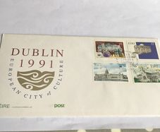 1991 First Day Cover - Dublin European City of Culture
