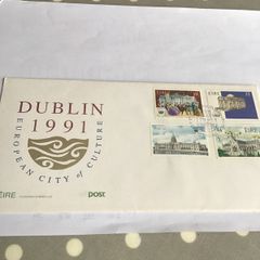 1991 First Day Cover - Dublin European City of Culture