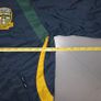 FREE POST Meath (S) GAA Windbreaker Jacket  Gaelic Football Hurling Wayerproof  An Mhi Vintage Retro Navy Small Image 3