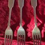 Victa silver forks Image 2
