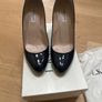 LK Bennett Navy Court Shoes Image 2