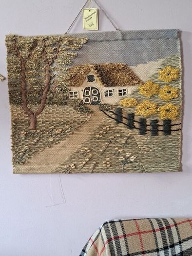 Vintage Jute wall hanging
