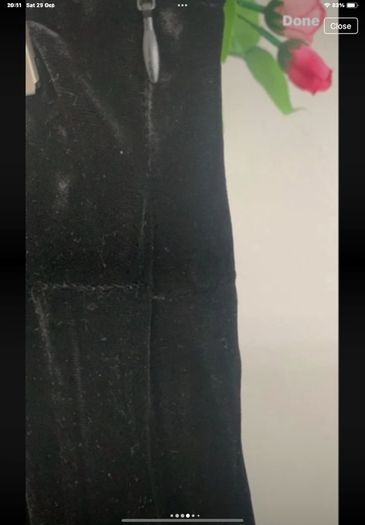 skirt Bnwt velvet skirt Aline size 38 10/12