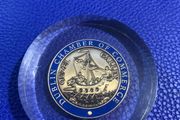 Rare Dublin Chamber of Commerce Paperweight