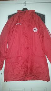 Red Shelbourne Macron Terranova Jacket Size XXL