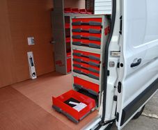 Shelving for new & used vans