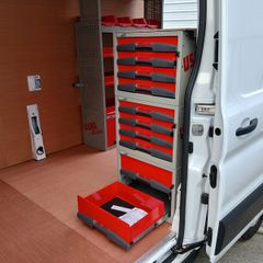 Shelving for new & used vans