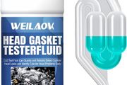 Head Gasket Test Kit, Head Gasket Tester, Combustion Leak Tester Kit, Includes Leak Detection Tool for Head Gasket Failure, Engine Leak, 100ml