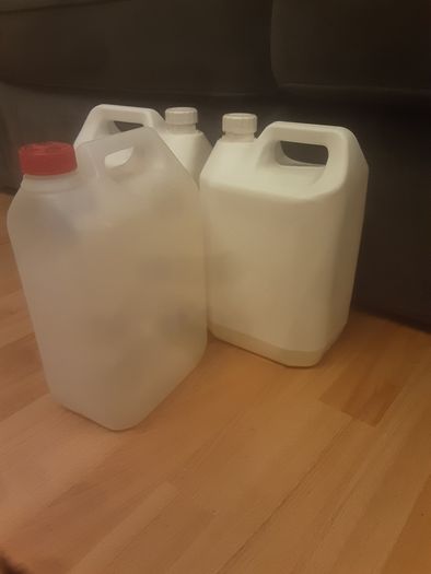 Container's .. LAST THREE. Used Container's for Oil, Petrol, Diesel or Water (Not Drinking) .. 4.00euro Each or All (3) 10.00euro