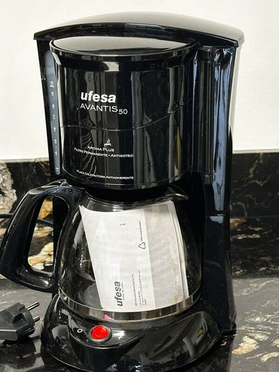 UFESA Black Filter Coffee Maker CG7231 - EU plug