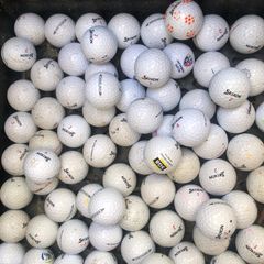 50 used Srixon Distance practice grade golf balls