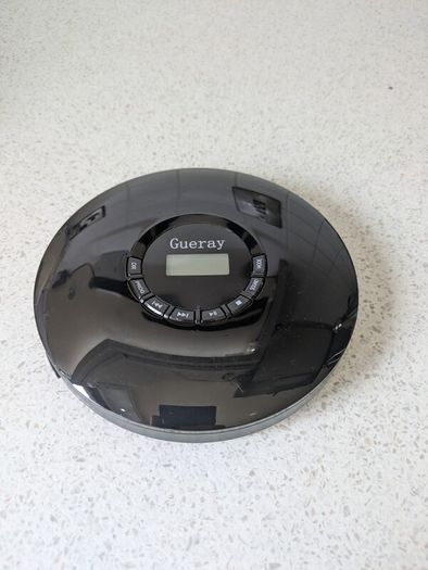 Gueray Portable Cd Player Zl1901 - No Batteries Needed! Black