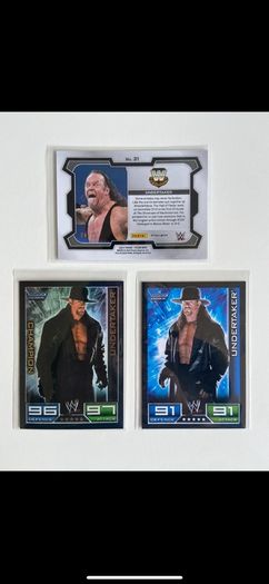 WWE The Undertaker trading cards lot