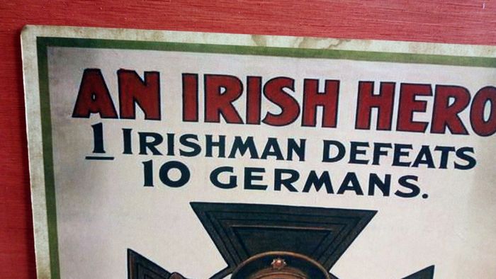 Ww1 Recruitment Notice Michael O Leary Vc Poster Ireland