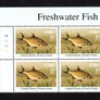2001 Ireland Freshwater Fish (Perch, Arctic Charr, Pike & Bream) Commemorative Stamp Plate 1A1A1A1A (3 Blocks) Mint Never Hinged (MNH) Image 5