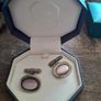 silver cufflinks Image 5