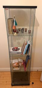 IKEA DETOLF Glass Display Cabinet