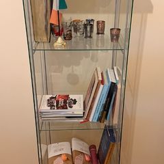 IKEA DETOLF Glass Display Cabinet